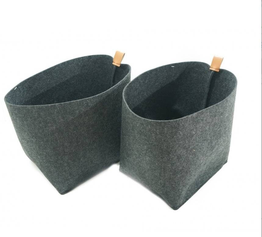 Filzkorb / Aufbewahrungskorb Wickeltisch Kinderzimmer / Geschenkkorb/Babygeschenk