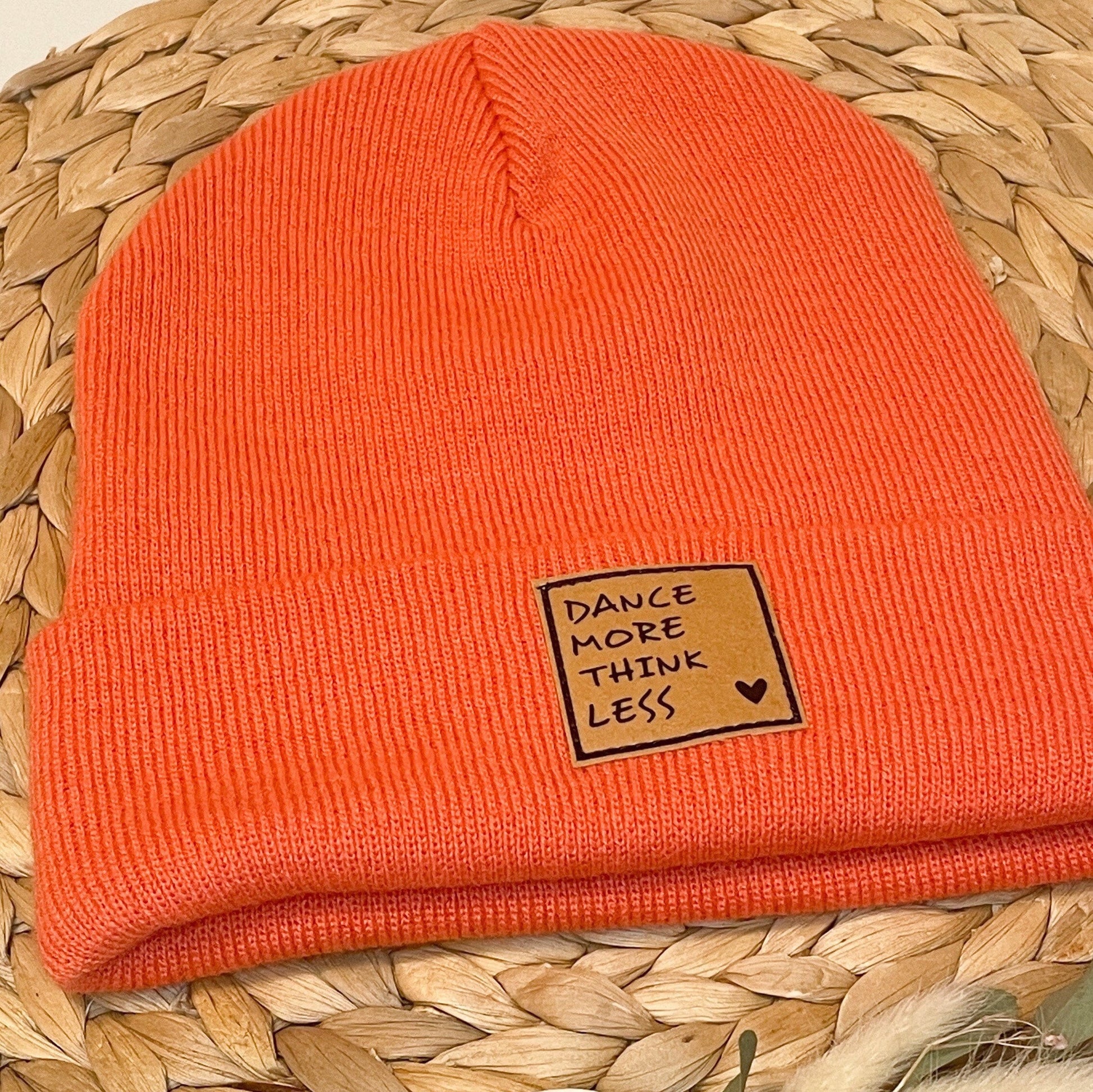 Hipster Beanie Unisex/ dance more think less/ JGA / Festival/
