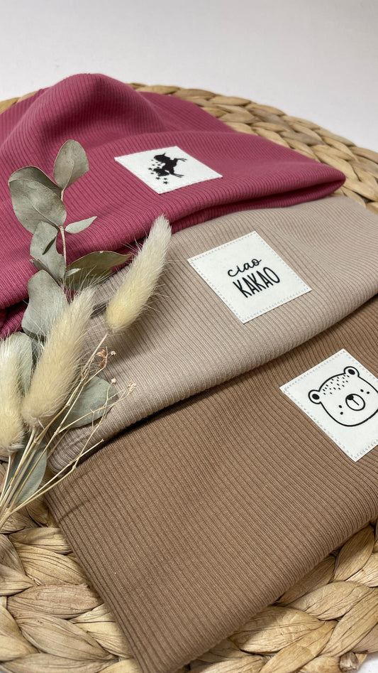 Hipster Beanie / Mütze/ Dreieckstuch/ mit Liebe genähte und personalisierte Hipster Beanie für Kinder und Erwachsene
